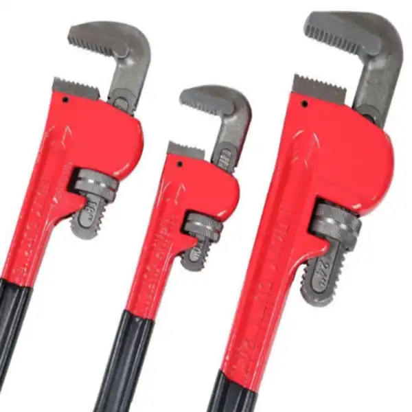 Extra Large Pipe Wrenches Deliver Maximum Torque for Large-Diameter Pipe Work